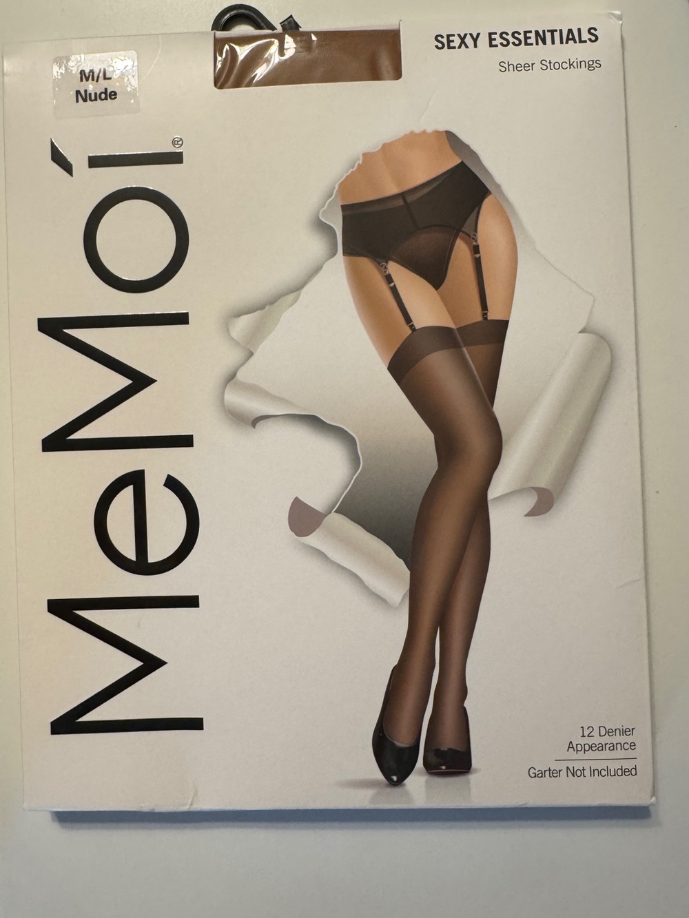 MeMoí Sheer Stockings - Nude Sheer Casual